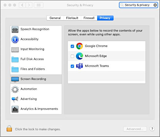 Fix Microsoft Teams Screen Sharing On Mac Hixon Group