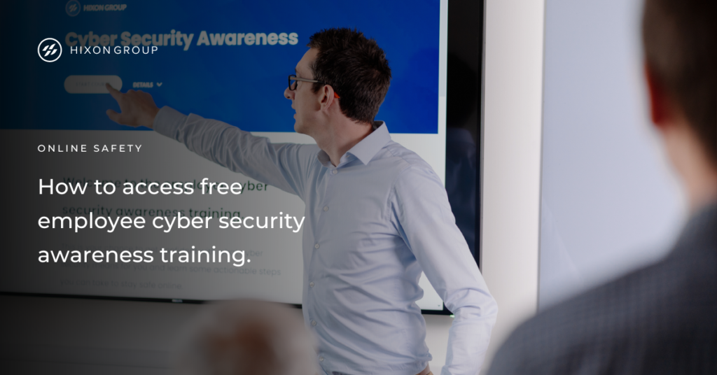 How to access free employee cyber security awareness online training
